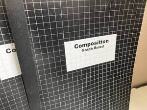 Graph Ruled Composition Books