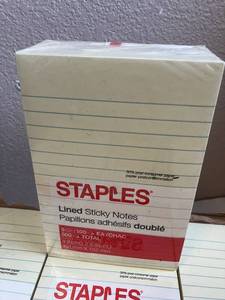 Large Lined Sticky Notes