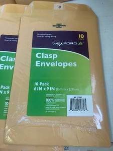 6 x 9 Envelopes