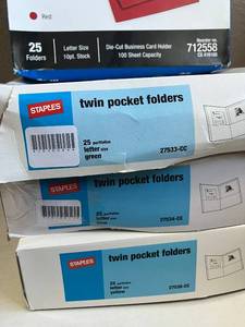 Two Pocket Folders