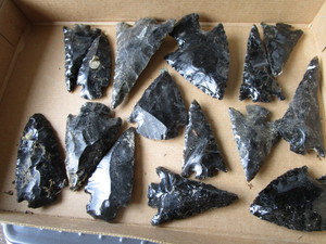 Knapped Spear Points