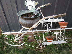 Planter, Copper Pot, Wall Planter