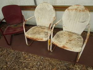 Vintage Spring Lawn Chairs