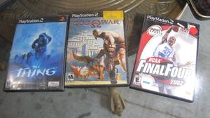 3 PS2 Games