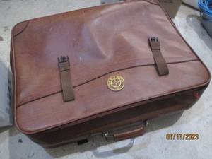 Suitcase full of small housewares