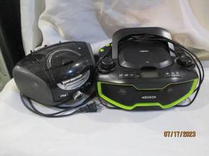 2 CD Boom Boxes