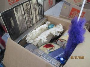Box of houseware goods