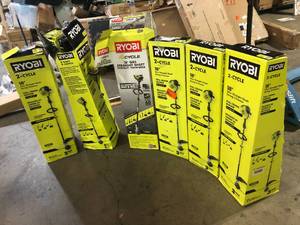 Lot of  Assorted Lawn Care Items Various Models and Conditions  Customer Returns See Pictures