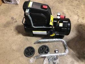 Husky 8G 150 PSI Hotdog Air Compressor  Customer Returns See Pictures
