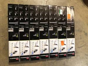 7 Lots of FAST TRACK All-In-One FastTrack Garage Storage Rail System Tool Kit (7-Piece)   Customer Returns See Pictures