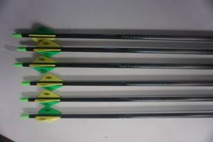 lot 22 image: 6 - Easton Carbon Storm Arrows