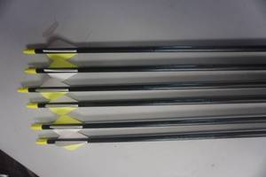 lot 25 image: 6 - Easton Carbon Storm Arrows