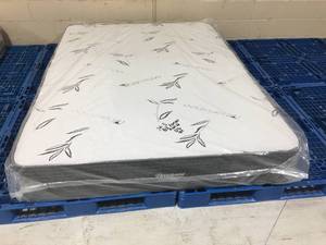 lot 3 image: Brand New Beautyrest Pressure Smart Series 11 Firm Queen Mattress