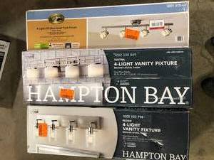 Lot of Assorted Lighting Various Models and Conditions   Customer Returns See Pictures
