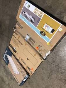 Lot of Assorted Lighting Various Models and Conditions  Customer Returns See Pictures