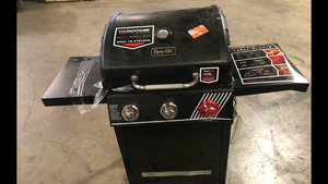 Dyna-Glo 3-Burner Propane Gas Grill in Matte Black with TriVantage Multi-Functional Cooking System   Customer Returns See Pictures