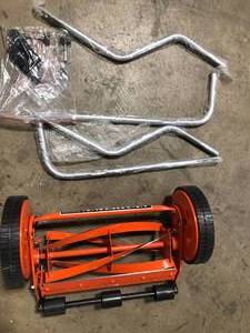 American Lawn Mower Company 14 in. 4-Blade Manual Walk Behind Reel Lawn Mower   Customer Returns See Pictures