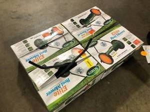 Lot of Assorted Scotts Scotts 16 in. Manual Walk Behind Push Reel Lawn Mower  Customer Returns See Pictures