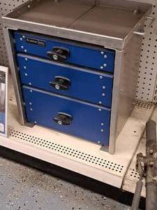 lot 951 image: American Eagle Aluminum Series Lock Box 3-drawer