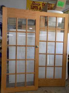 Oak French Doors
