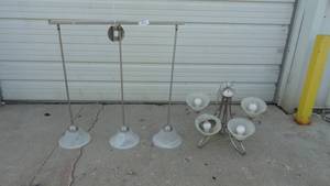 2 Large light Fixtures