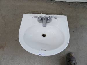 Porcelain Bathroom Sink