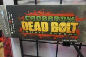 lot 51 image: Easton 3 Pack XX75 Dead Bolt Cross Bow Zombie Bolts