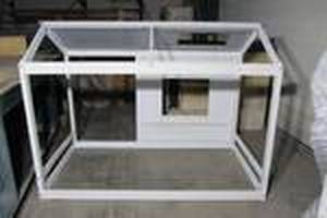 lot 2 image: Cozy Cottage Twin size kids house bed - Assembled