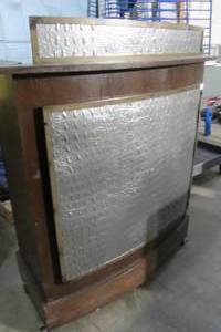 lot 4 image: ReceptionistHostessWelcome Stand (48 tall x 43 wide x 21 deep)