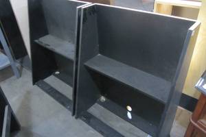 lot 18 image: Angled Shelving (Two Units)