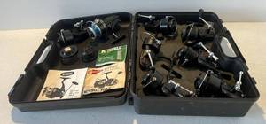 lot 54 image: Group Of Misc. Vintage Fishing Reels