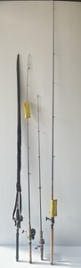 lot 63 image: Group Of Misc. Fishing Poles Including Fenwick, Kunnan And More 1 Has Sleeve Protector