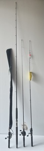 lot 68 image: Group Of Misc. Fishing Poles Including Berkley, Fenwick And More