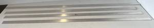 lot 91 image: 4 Pcs. Flat Stock Aluminum 66 x 2 x 18