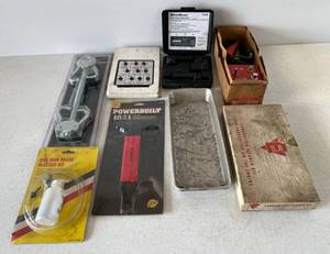 lot 124 image: Group Of Automotive Tools Including Vintage ( SNAP-ON Ignition Controller In Original Box ) And More