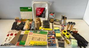lot 141 image: Group Of misc. Painting Items And More