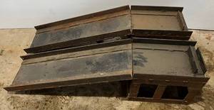 lot 152 image: Heavy Steel Two Piece Car Ramps