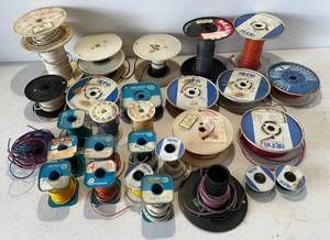 lot 156 image: Large Group Of Misc. Wire