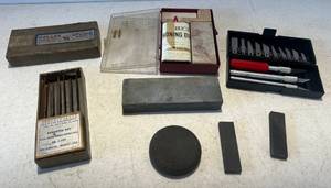 lot 166 image: Group Of Misc. Sharpening Stones And More
