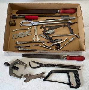 lot 205 image: Group Of Misc. Tools Including Craftsman And More