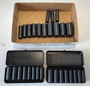 lot 218 image: Group Of Misc. Sockets Including Chrome Vanadium And More