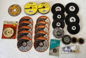 lot 224 image: Prematic Air Cut-Off Tool Disks And More