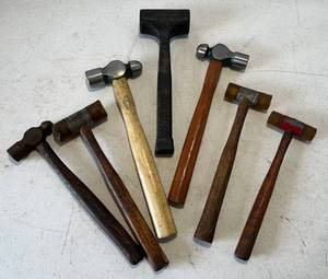 lot 225 image: Group Of Misc. Hammers Some Vintage