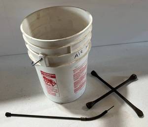 lot 239 image: Group Of Misc. Fastners Including Muffler Clamps And More