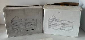lot 247 image: Three boat Seats 2  Cabelas Super Deluxe Big Man Folding Boat Seats ( NIB ) 1 Small Swivel ( New Without Box )