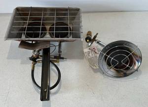 lot 252 image: Two Mr. Heater Propane Heaters