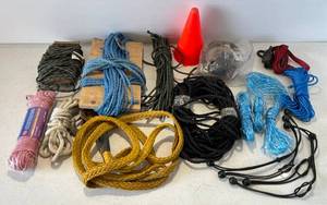lot 257 image: Group Of Misc. Rope And More