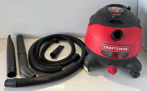 lot 265 image: Craftsman 12 Gallon Shop Vac (Works)