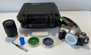 lot 273 image: Nikon N65 With Lens And Extras Including Hard Case
