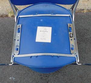 lot 6 image: Lot of 2 David Rowland AllSteel Office Chairs